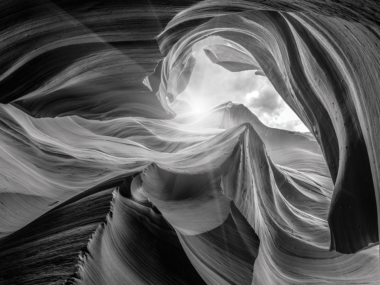 Antelope Canyon 2 Light by Moises Levy - lowest price wall art work on large canvas & framed canvas prints