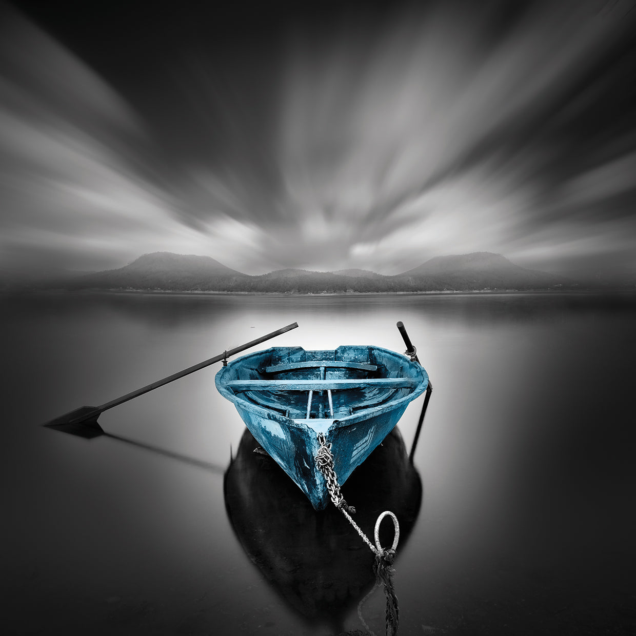 Bote Fugado Dark - Pop by Moises Levy - lowest price wall art work on large canvas & framed canvas prints