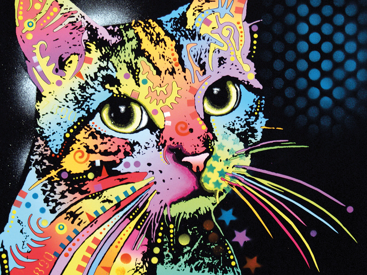 Catillac New by Dean Russo - museum quality wall art work on large canvas & framed canvas prints