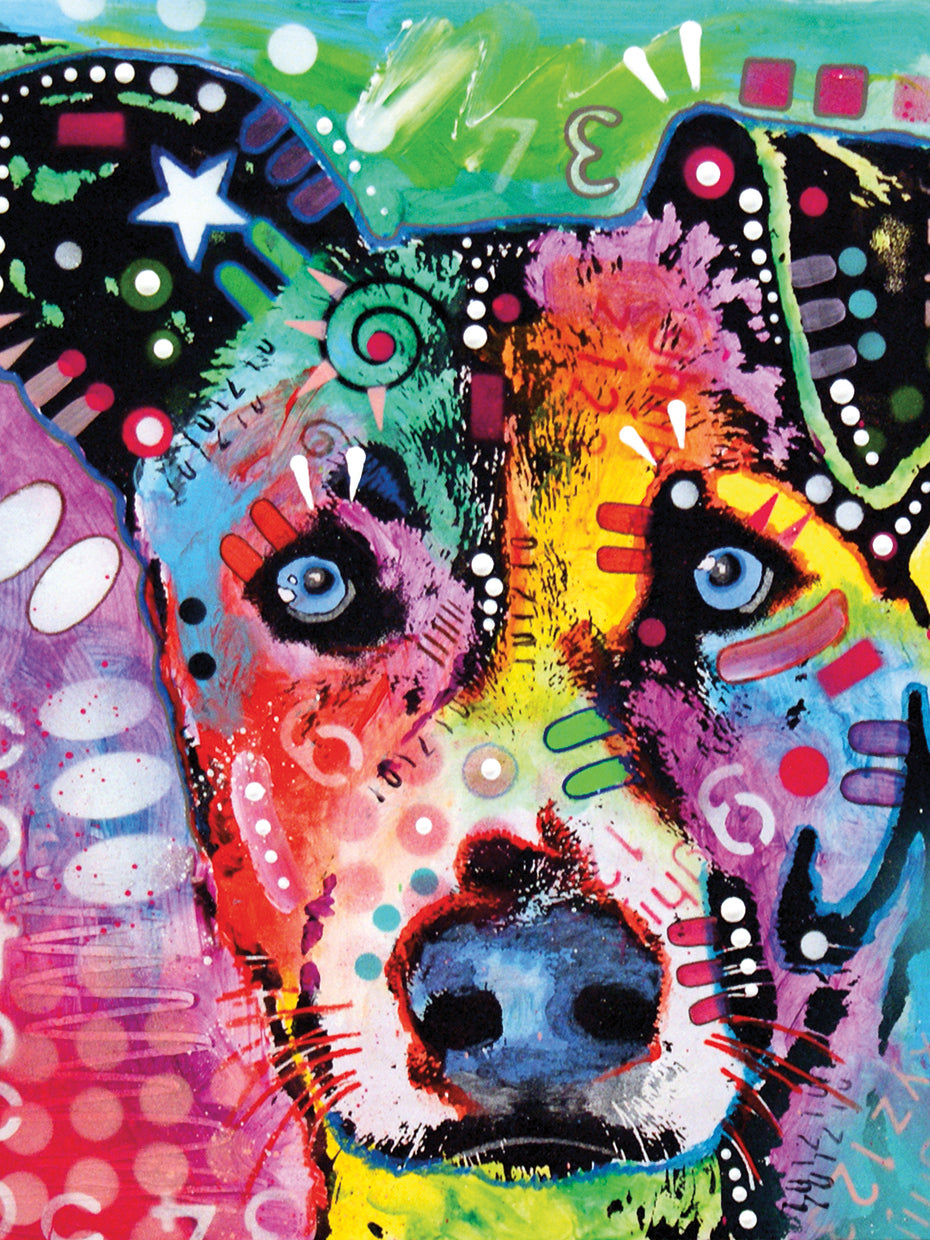 Flipped by Dean Russo - top quality wall art work on large canvas & framed canvas prints