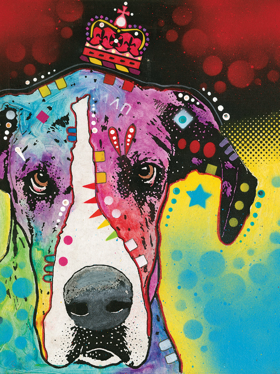 good to be queen by Dean Russo - museum quality wall art work on large canvas & framed canvas prints