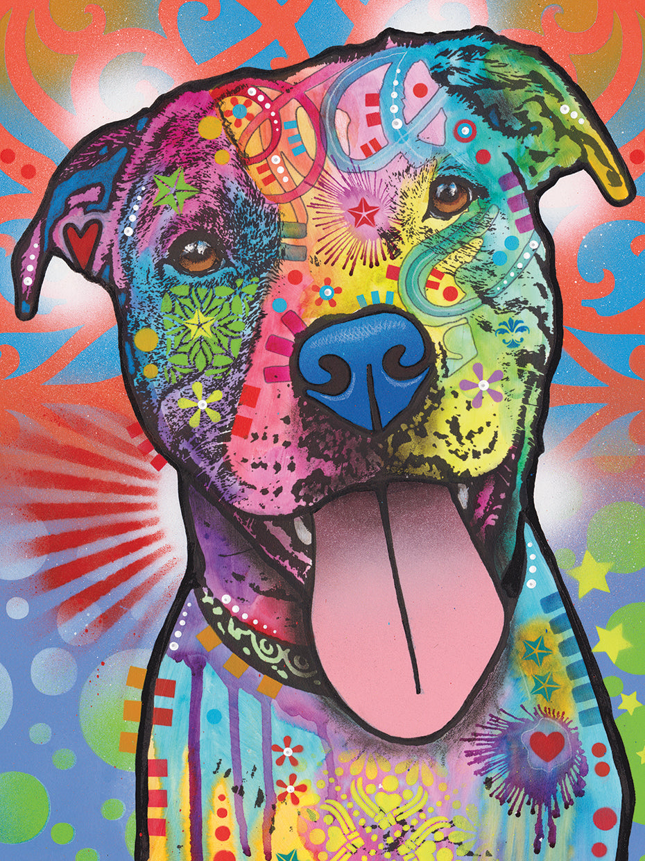 Mr Biggs by Dean Russo - best quality handcrafted wall art work on large canvas & framed canvas prints