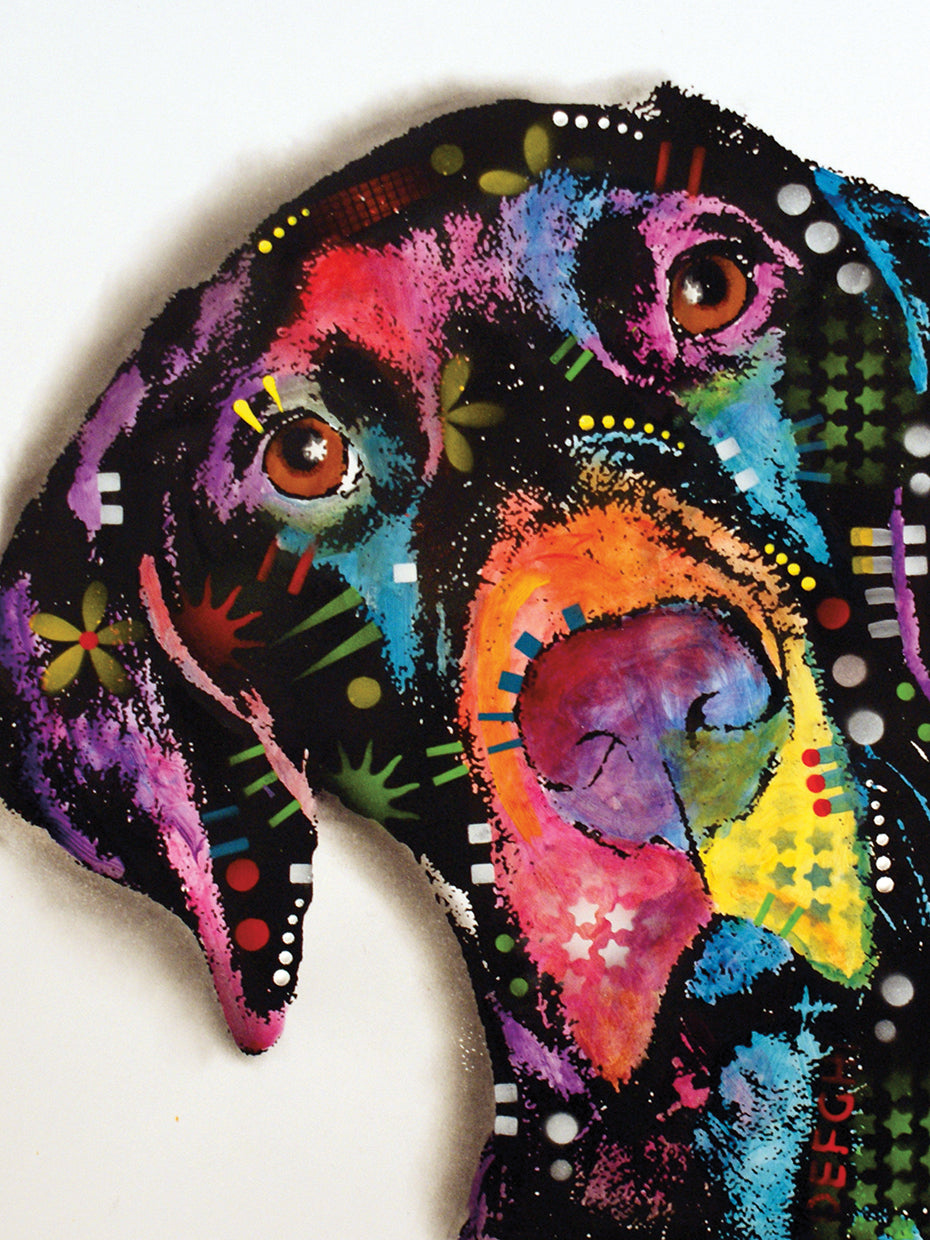 Pointer by Dean Russo - lowest price wall art work on large canvas & framed canvas prints