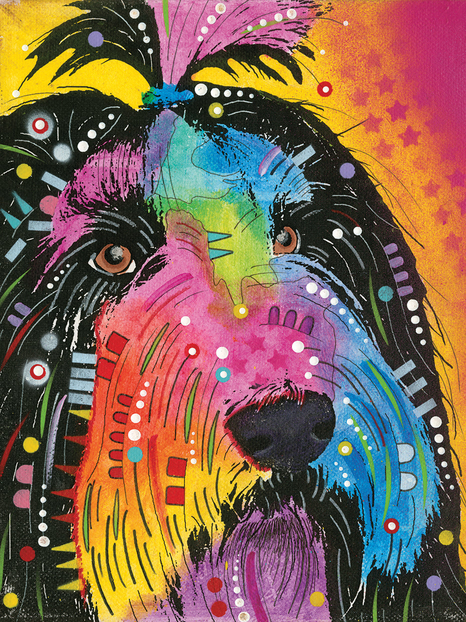 Prissy by Dean Russo - top quality wall art work on large canvas & framed canvas prints