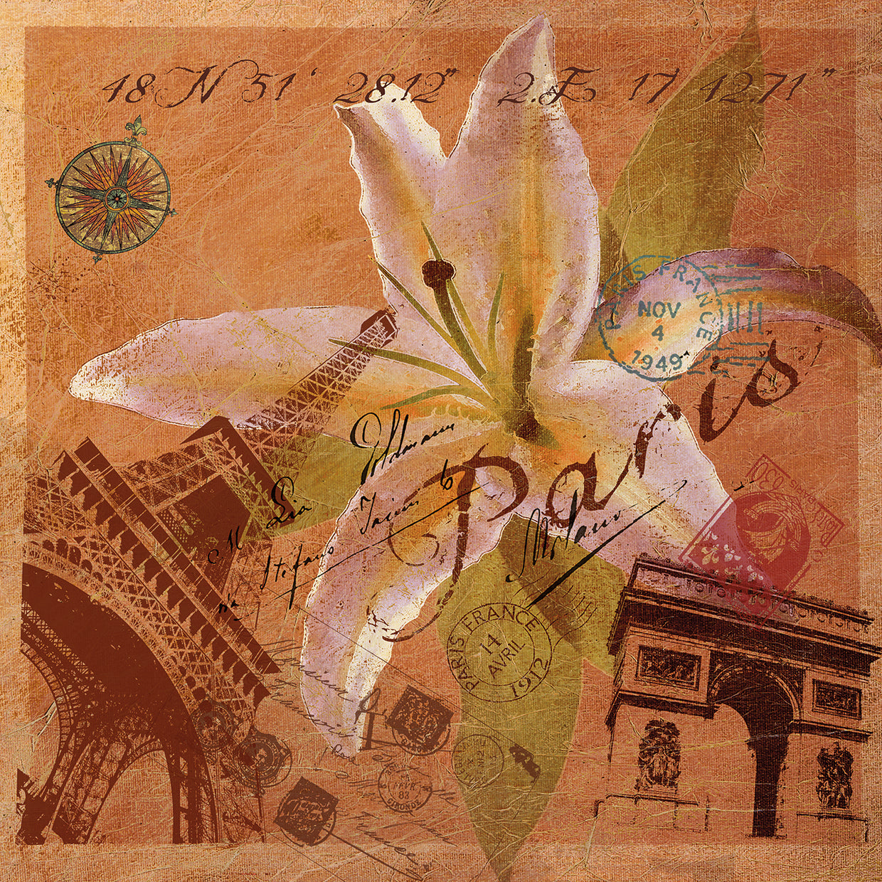 Latitude and Longitude Travel to Paris