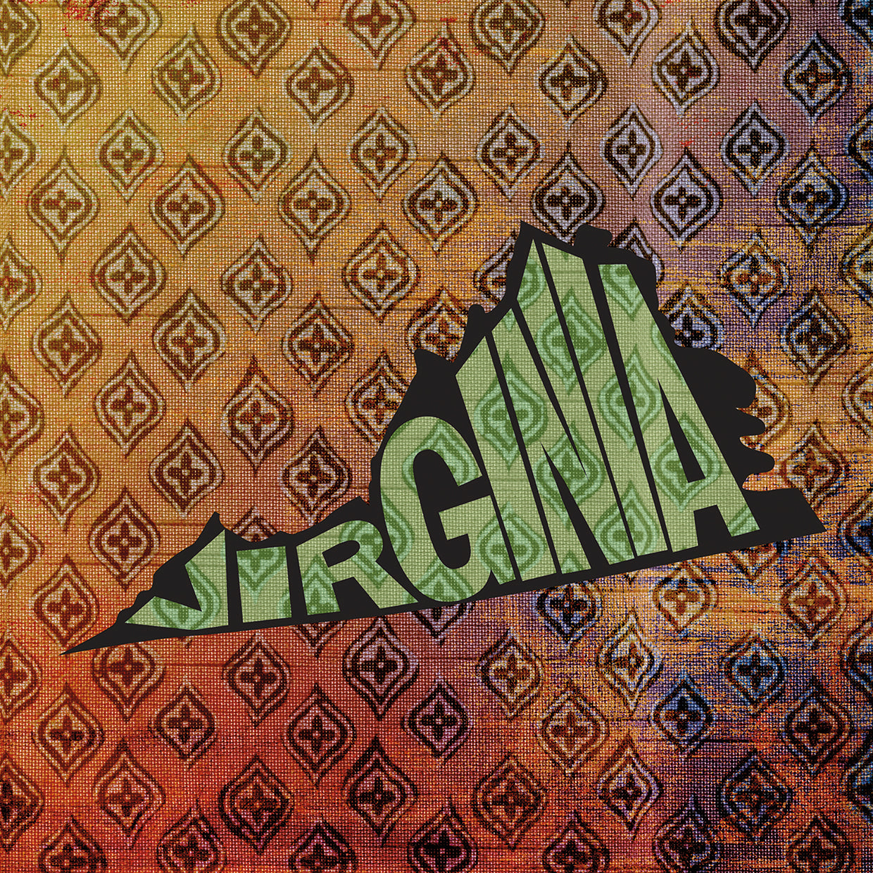 Arte de la lona de Virginia