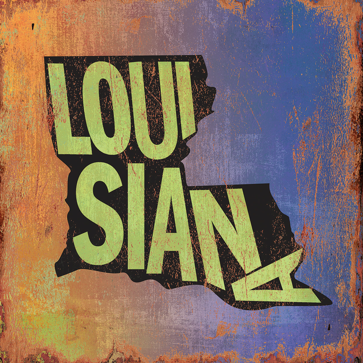 Arte de la lona de Luisiana