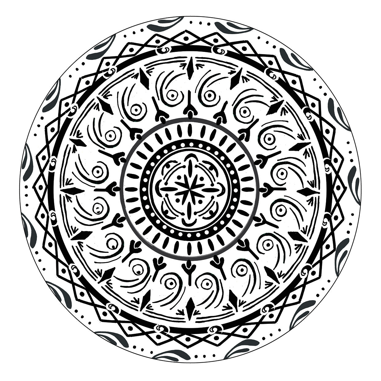 Aerial Swirl Circles