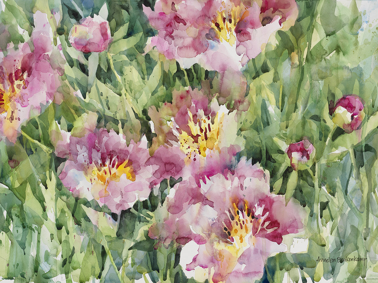 Posing In Pastel Pink