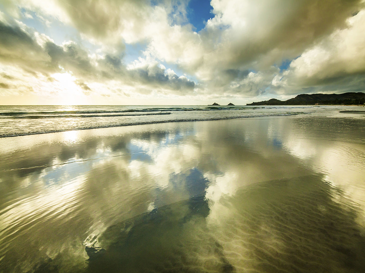 Kailua Beach Gold Streaks