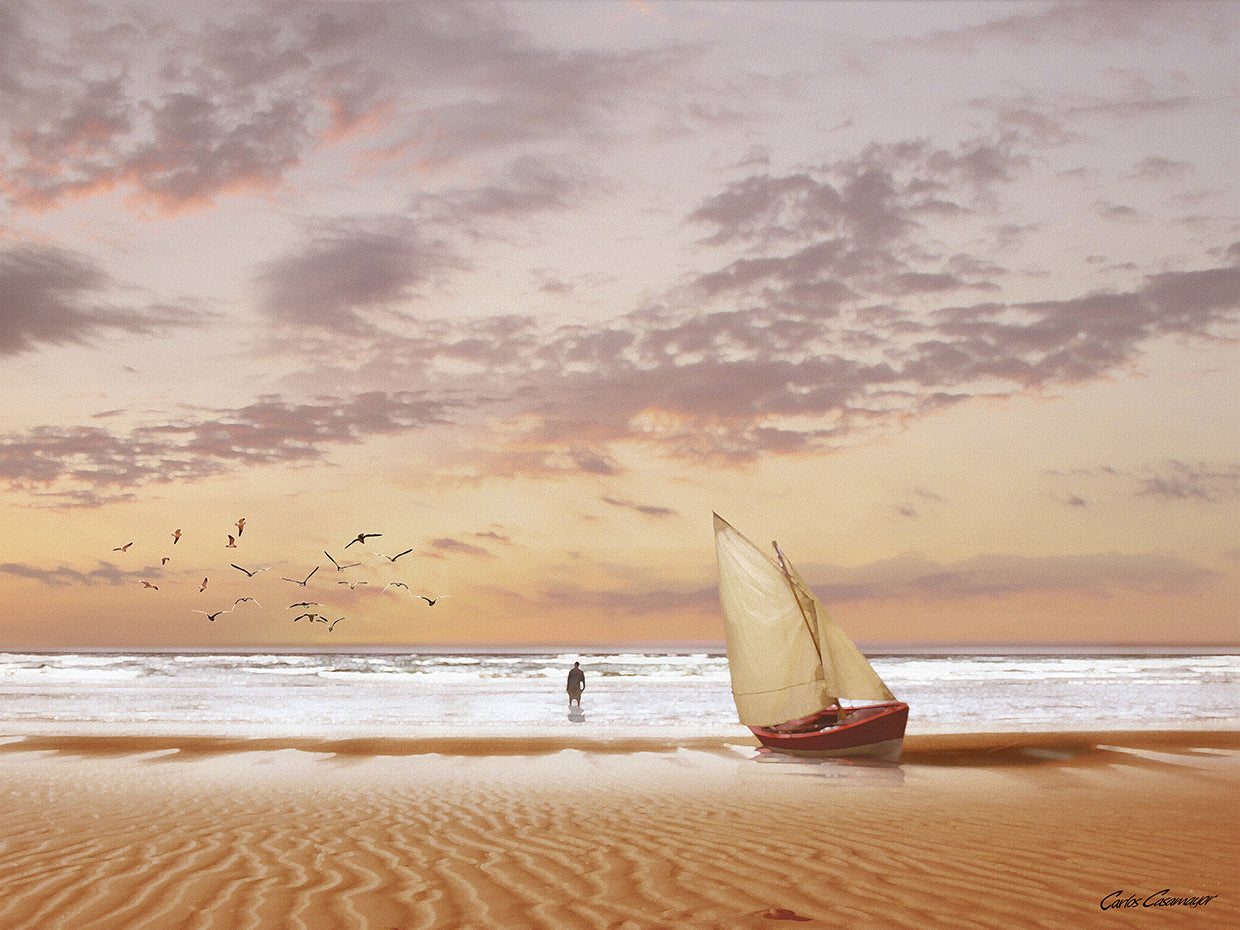 Soft Sunrise on the Beach 7