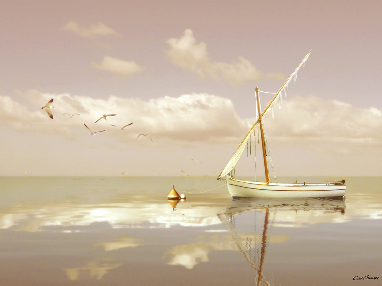 Soft Sunrise on the Beach 12