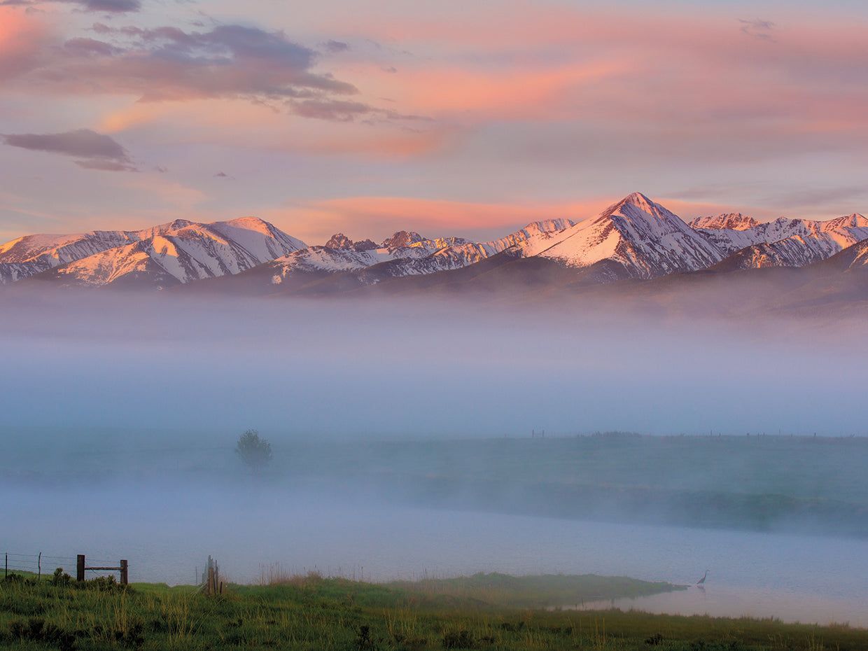 Snow Capped Mountains