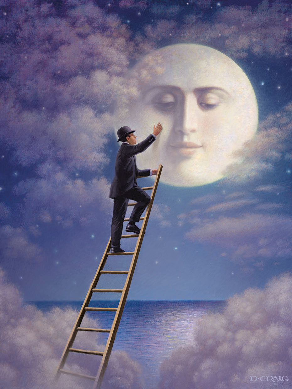 Man With Moon