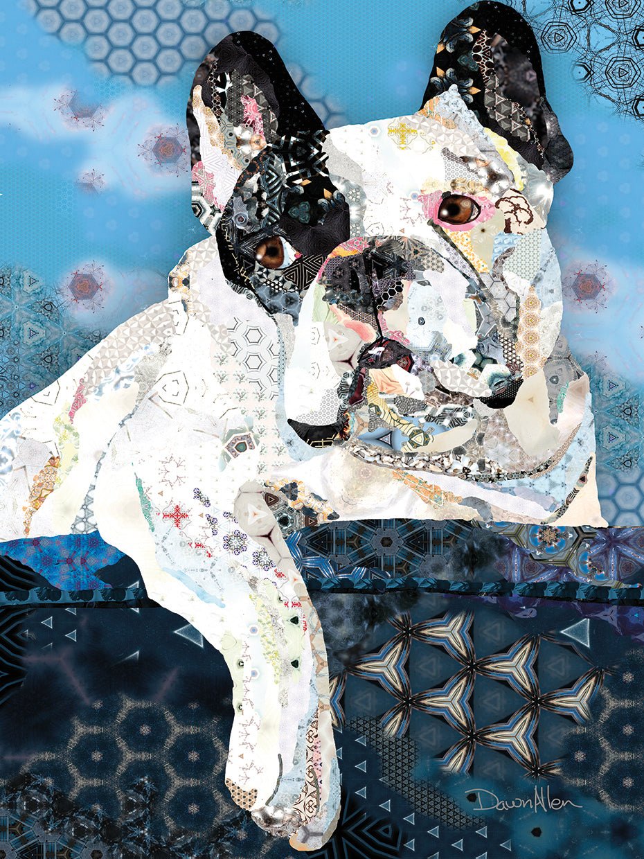 Perro toro francés Lienzo