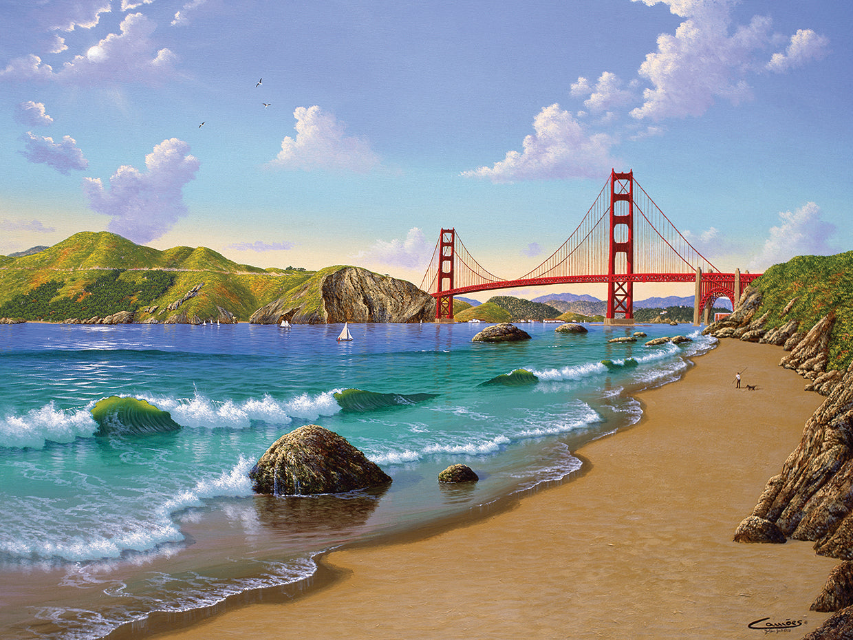 Golden Gate, Ca 1940 Lienzo