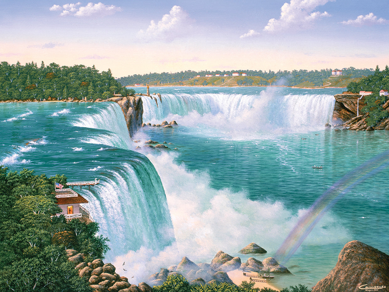 Niagara Falls In 1860