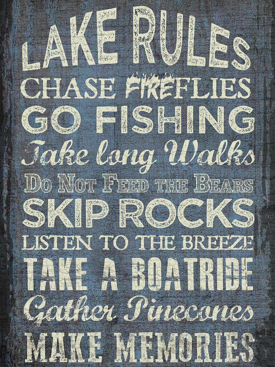 Lake Rules