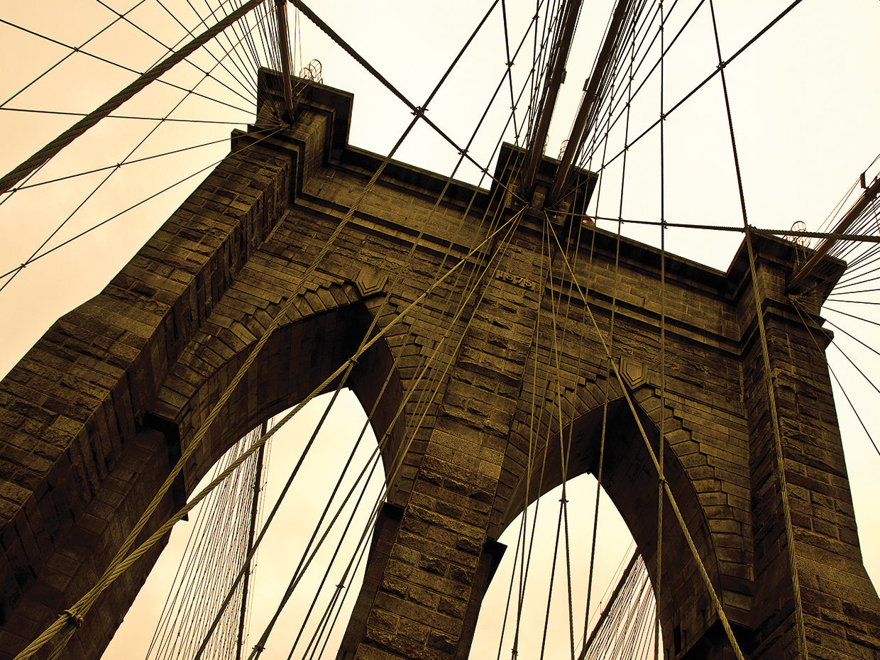 Brooklyn Bridge II (sepia)
