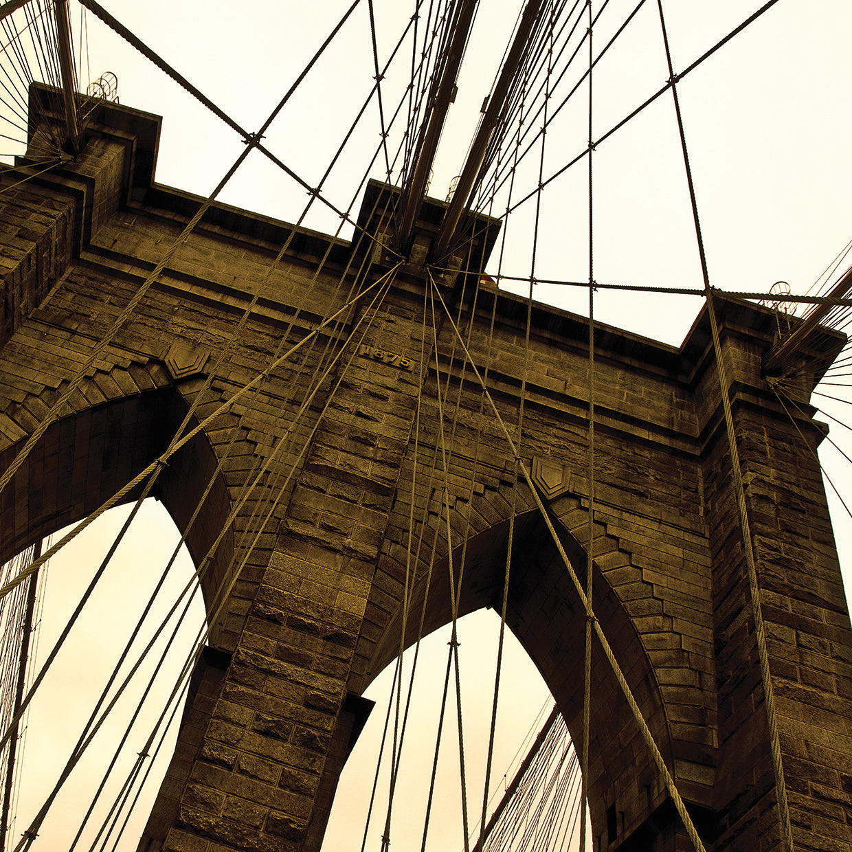 Brooklyn Bridge II (sepia)