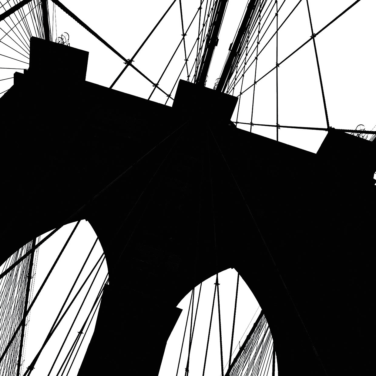 Brooklyn Bridge Silhouette