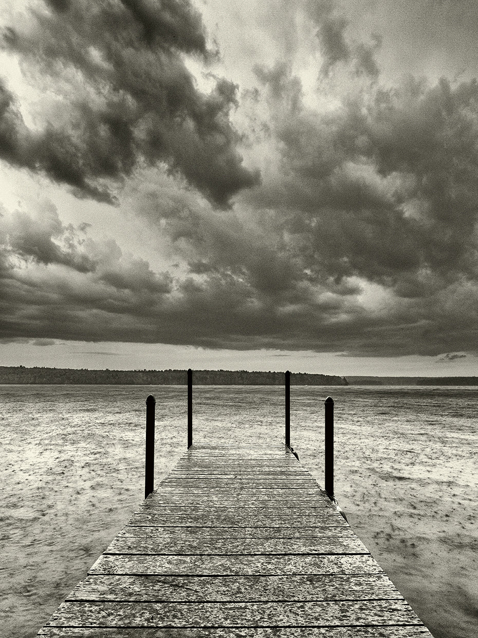 First Droplets Monochrome