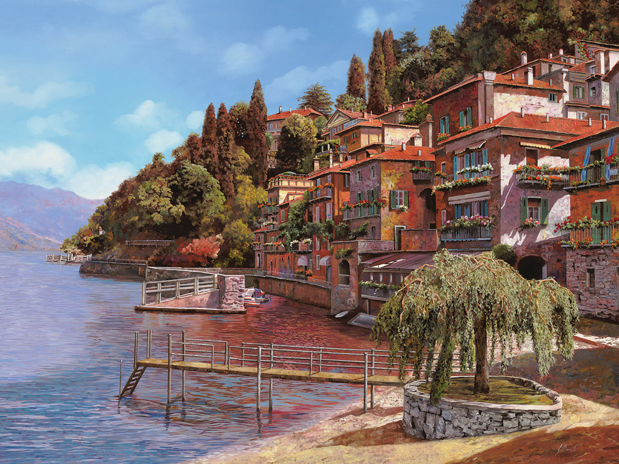 Cuadro Varenna en el lago de Como