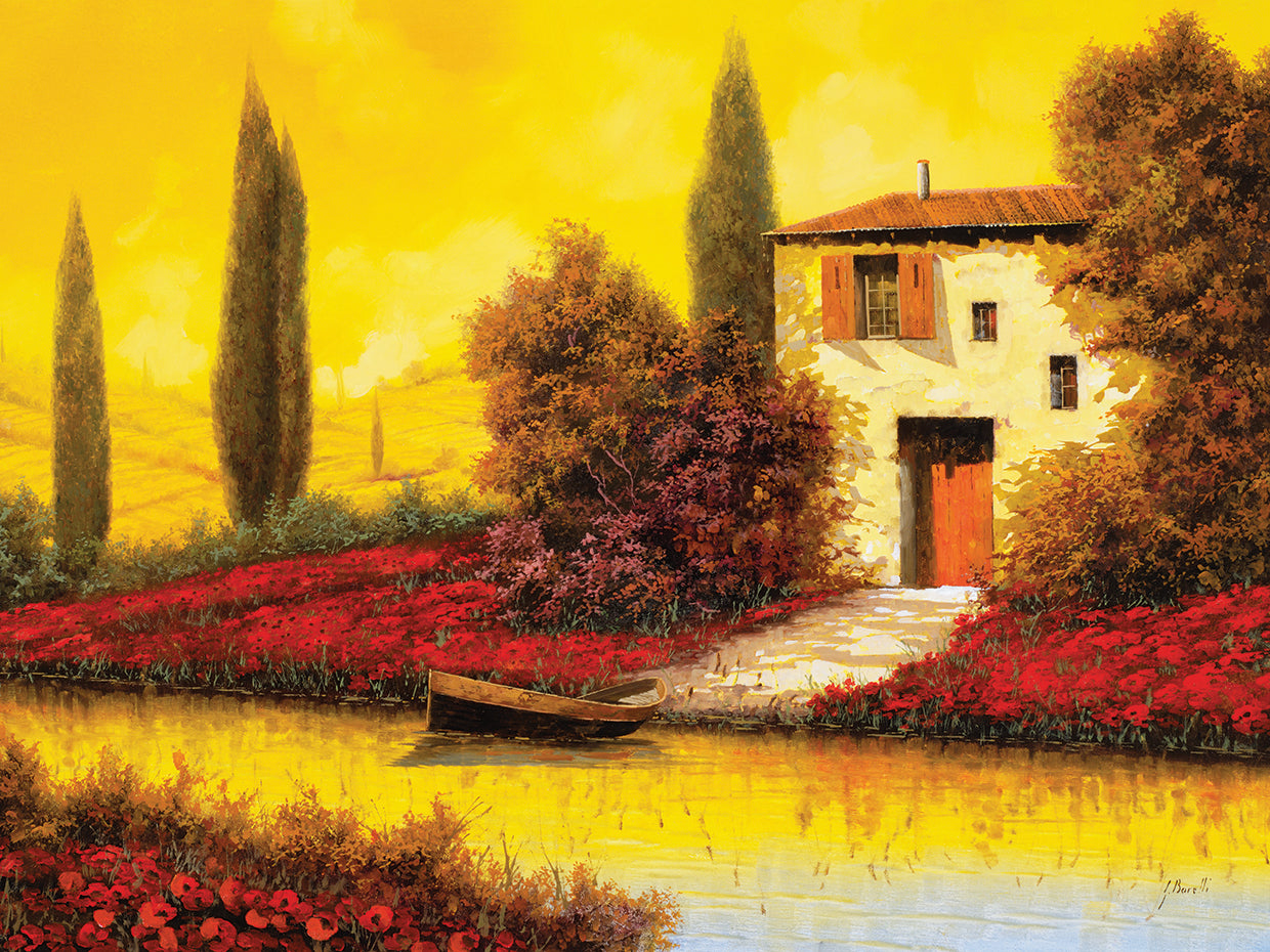 Lungo il Flume Tra I Papaveri