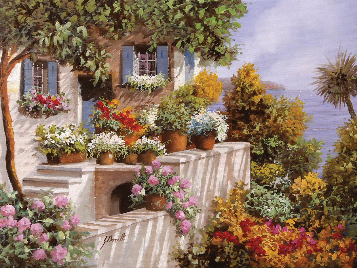 Arte de la lona Terrazza Intricata