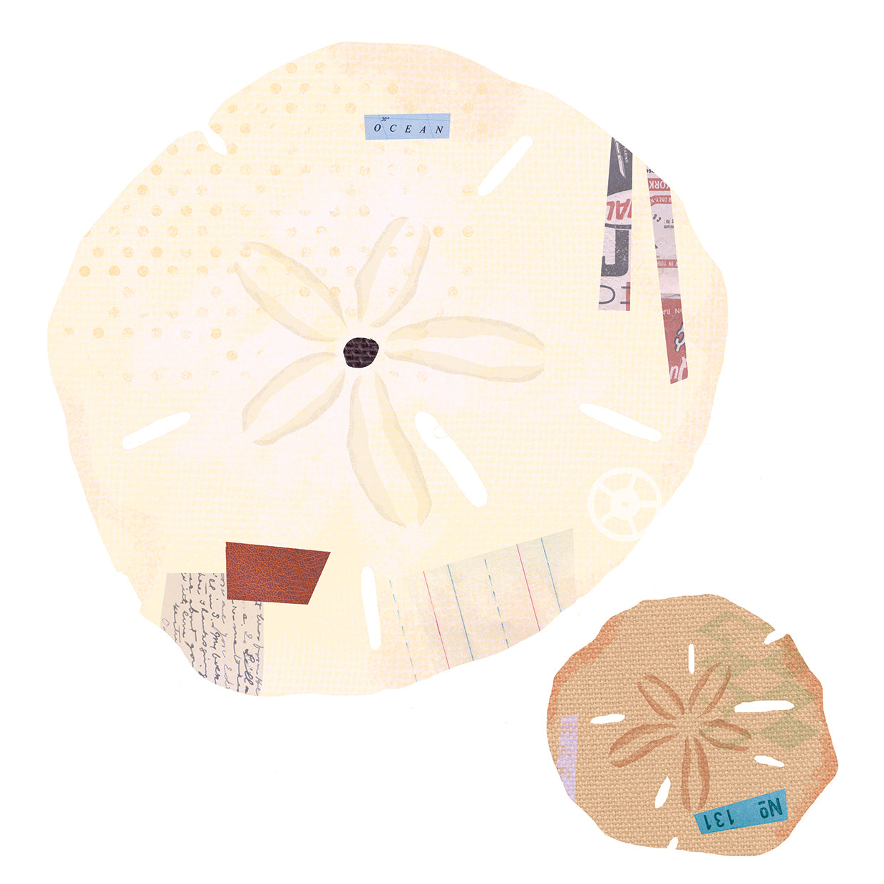 Coastal Collage icons 2