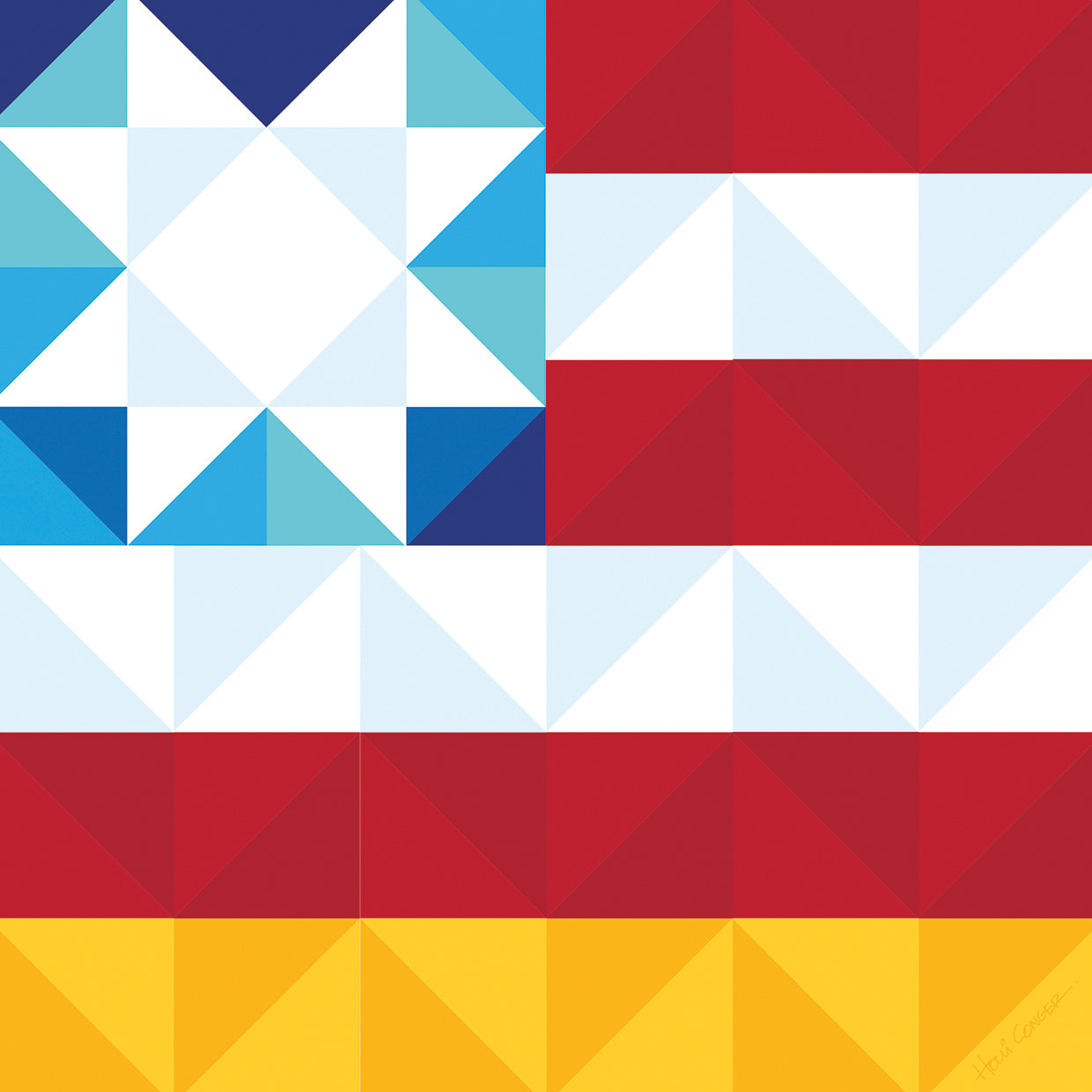 Barn Quilt Holiday 1