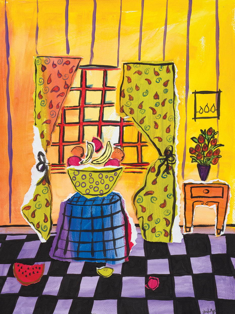 Green Paisley Curtains