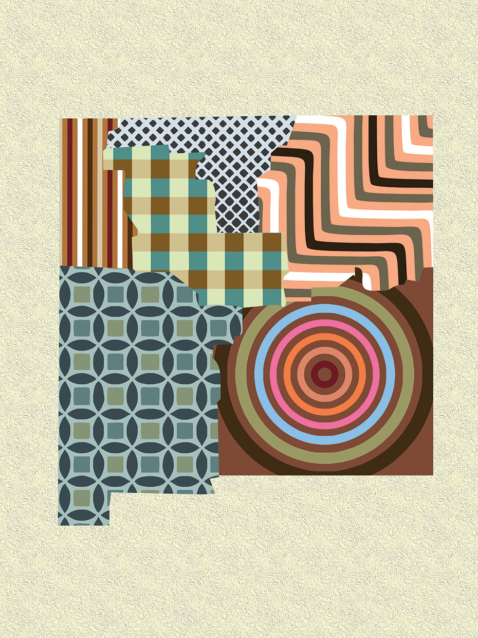 New Mexico State Map