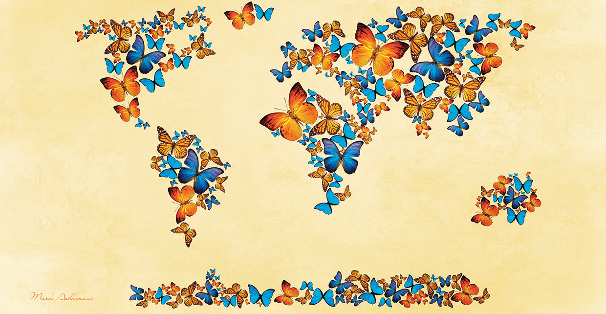 Map Of The World 1998