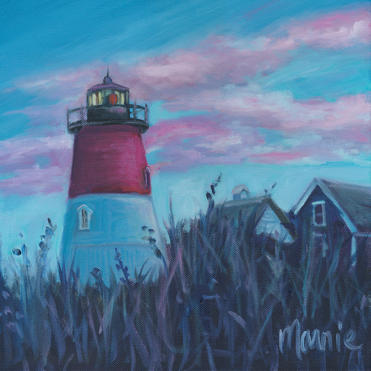 Pink Sunset At Nauset Light