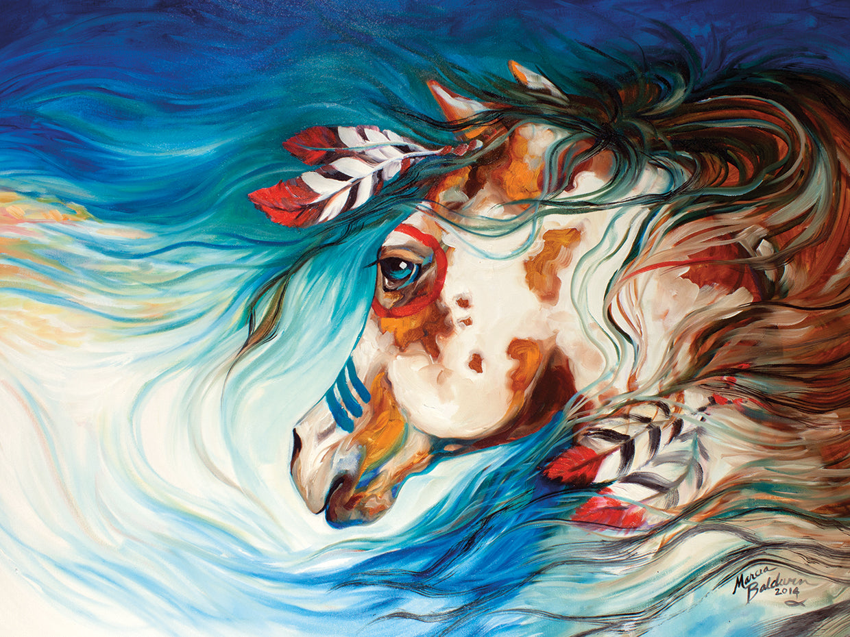 The Drifter Indian War Horse