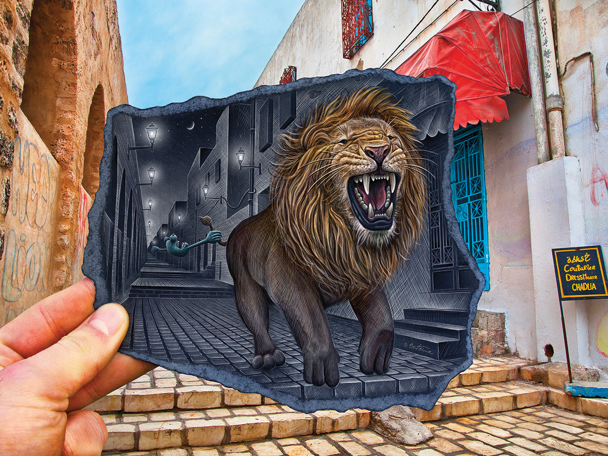 Pencil Vs Camera 63 - Roaring Lion