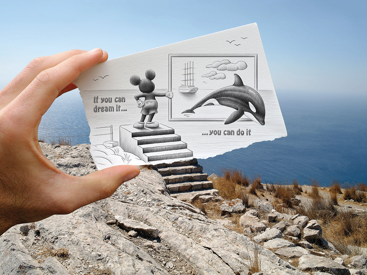 Pencil Vs Camera 36 - Catching a Dream