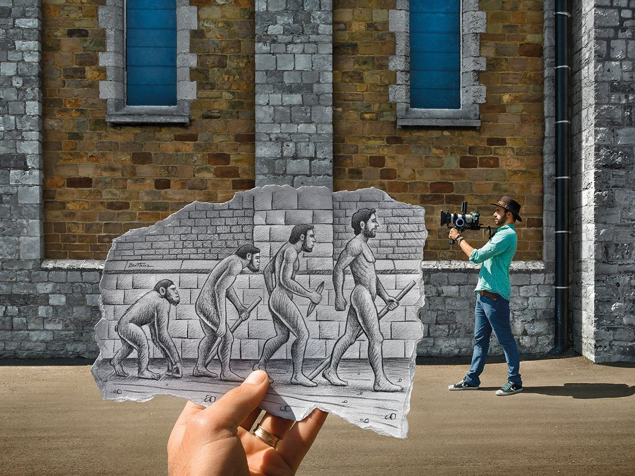 Pencil Vs Camera 55 - Evolution