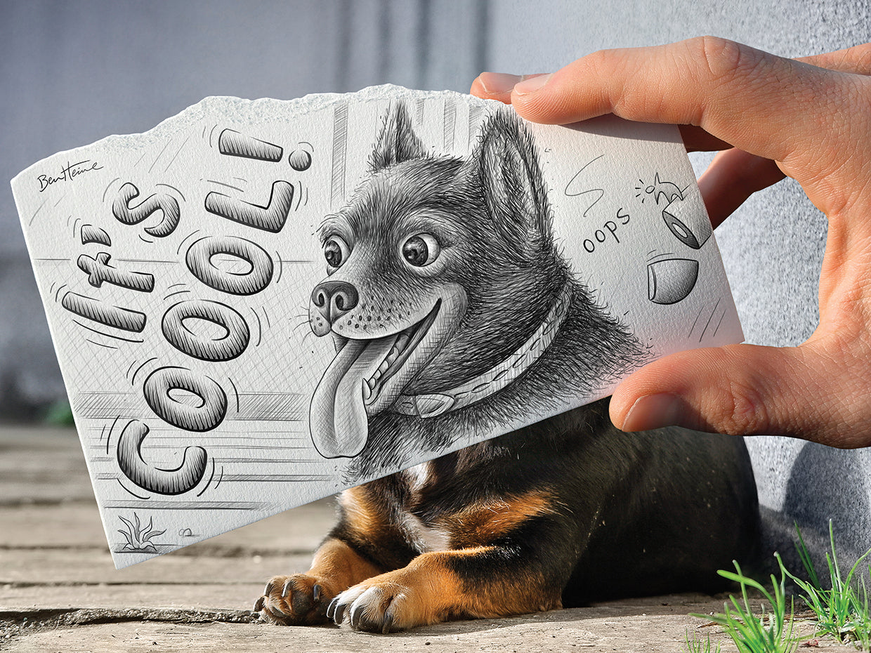 Pencil Vs Camera 65 - Cute Doggy