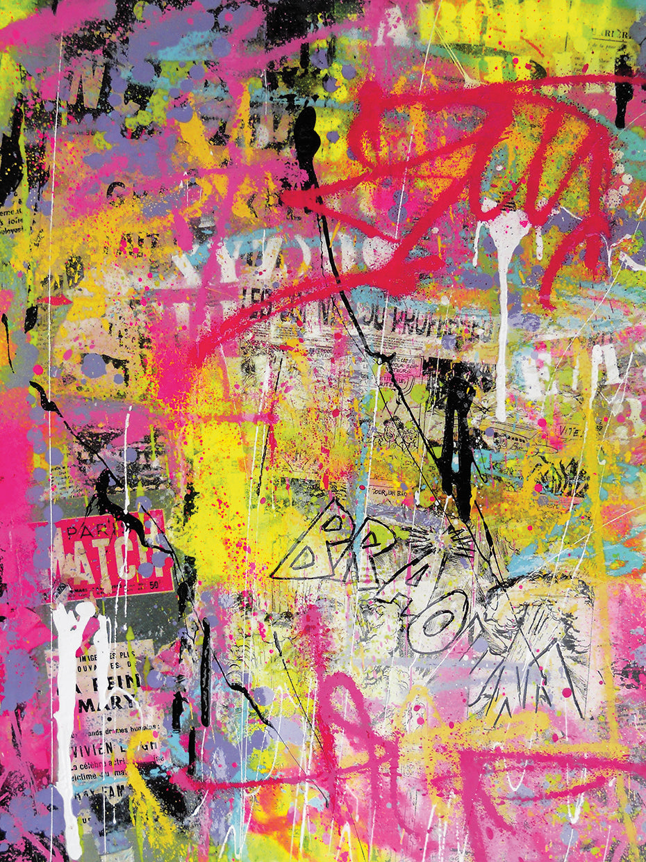Graffiti Collage Poster -17