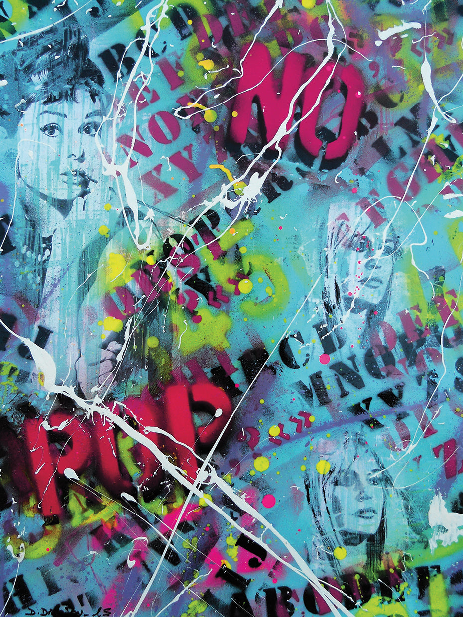 Graffiti Collage Poster -23