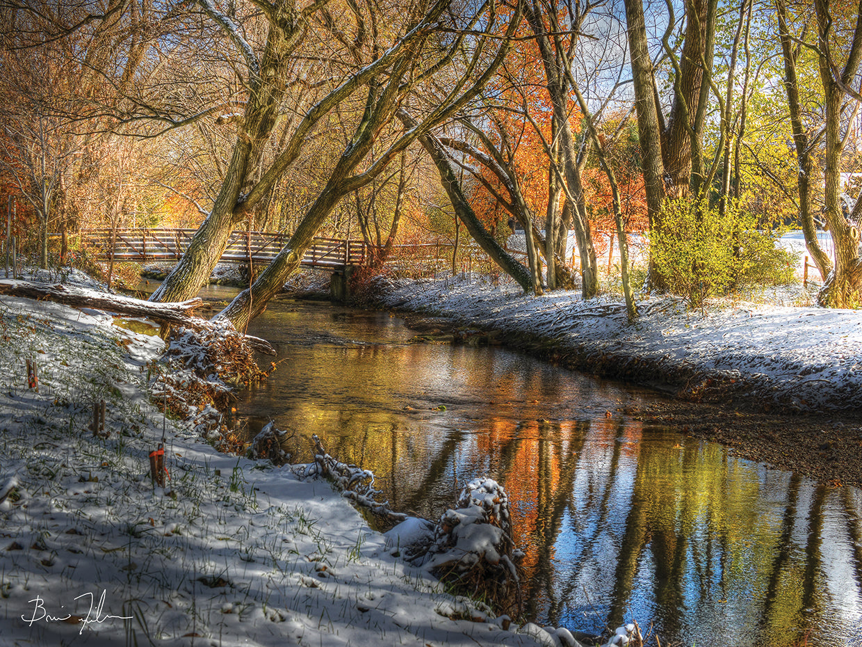 Bridge In The Snow