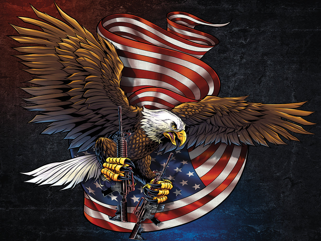Eagle and Guns