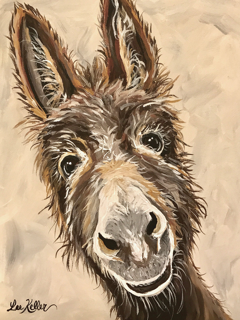 Donkey Painting
