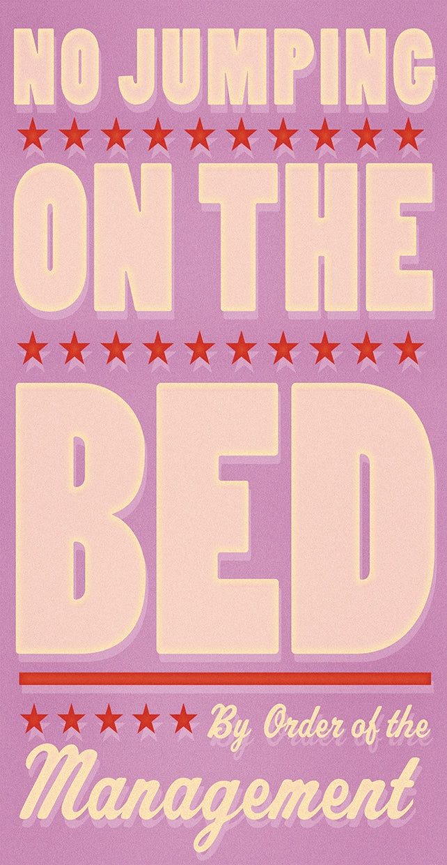 No Jumping On The Bed - Girl