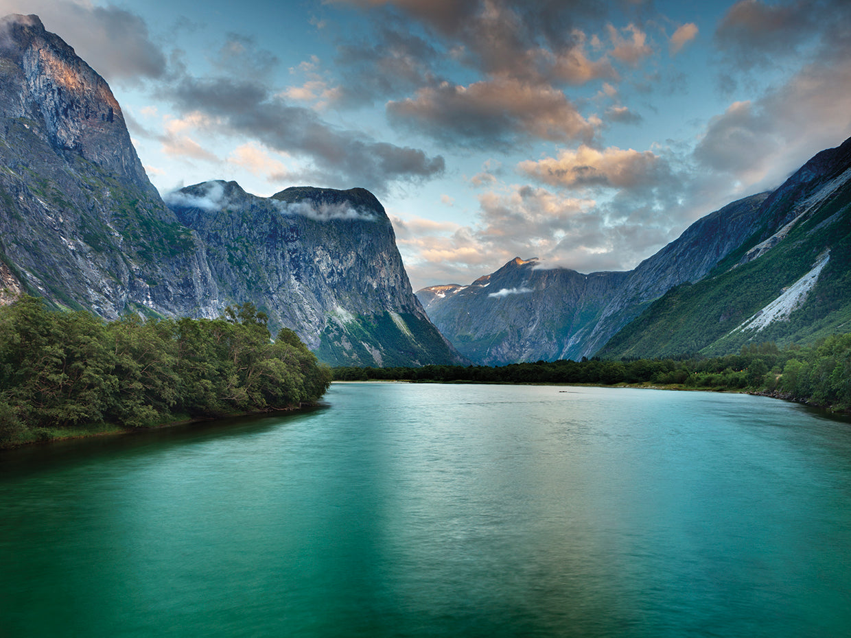 Noruega # 14 Arte de la lona
