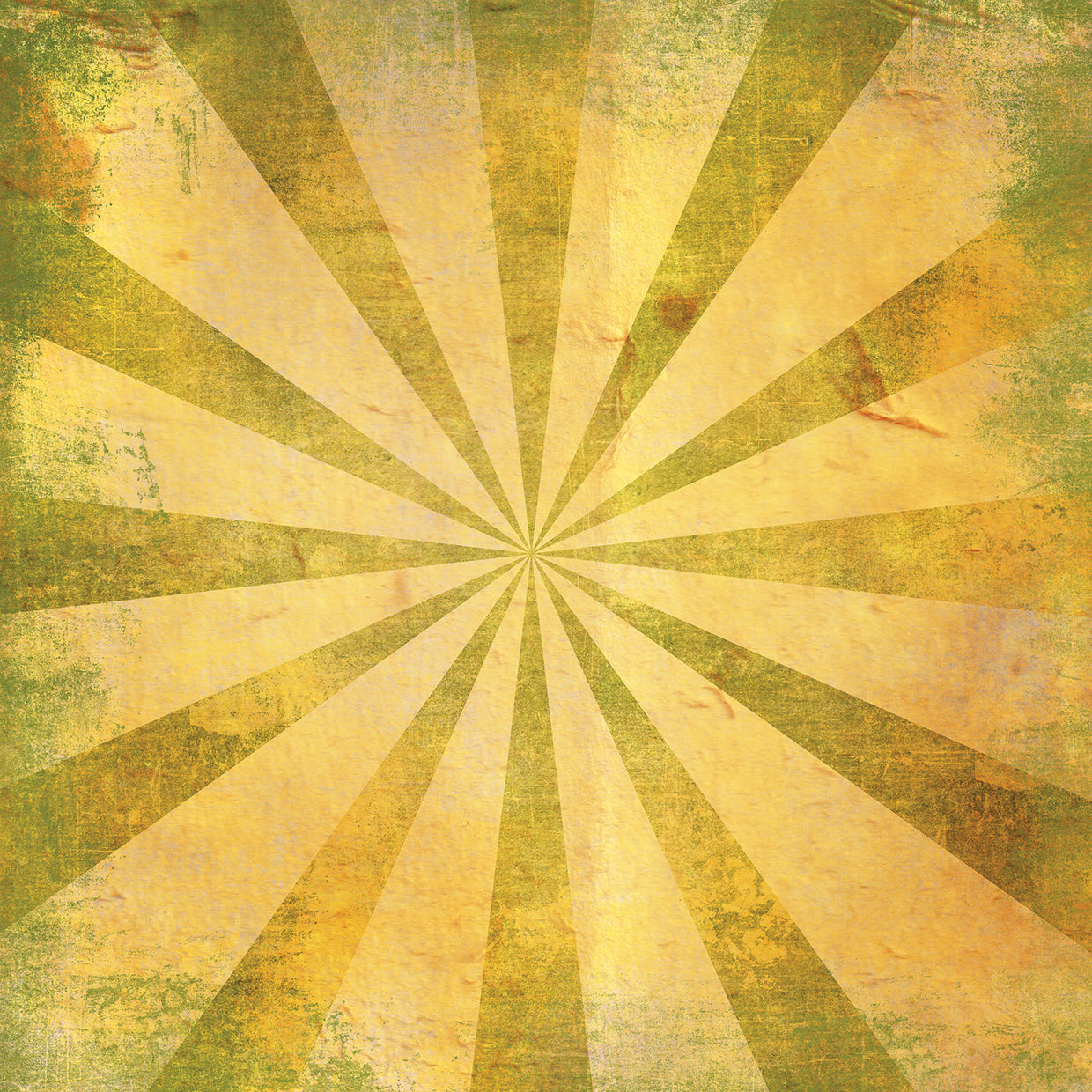 Yellow Sunburst Grunge