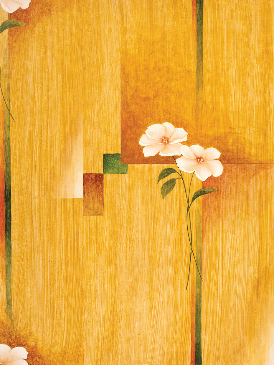 Geometric Shapes and Flowers