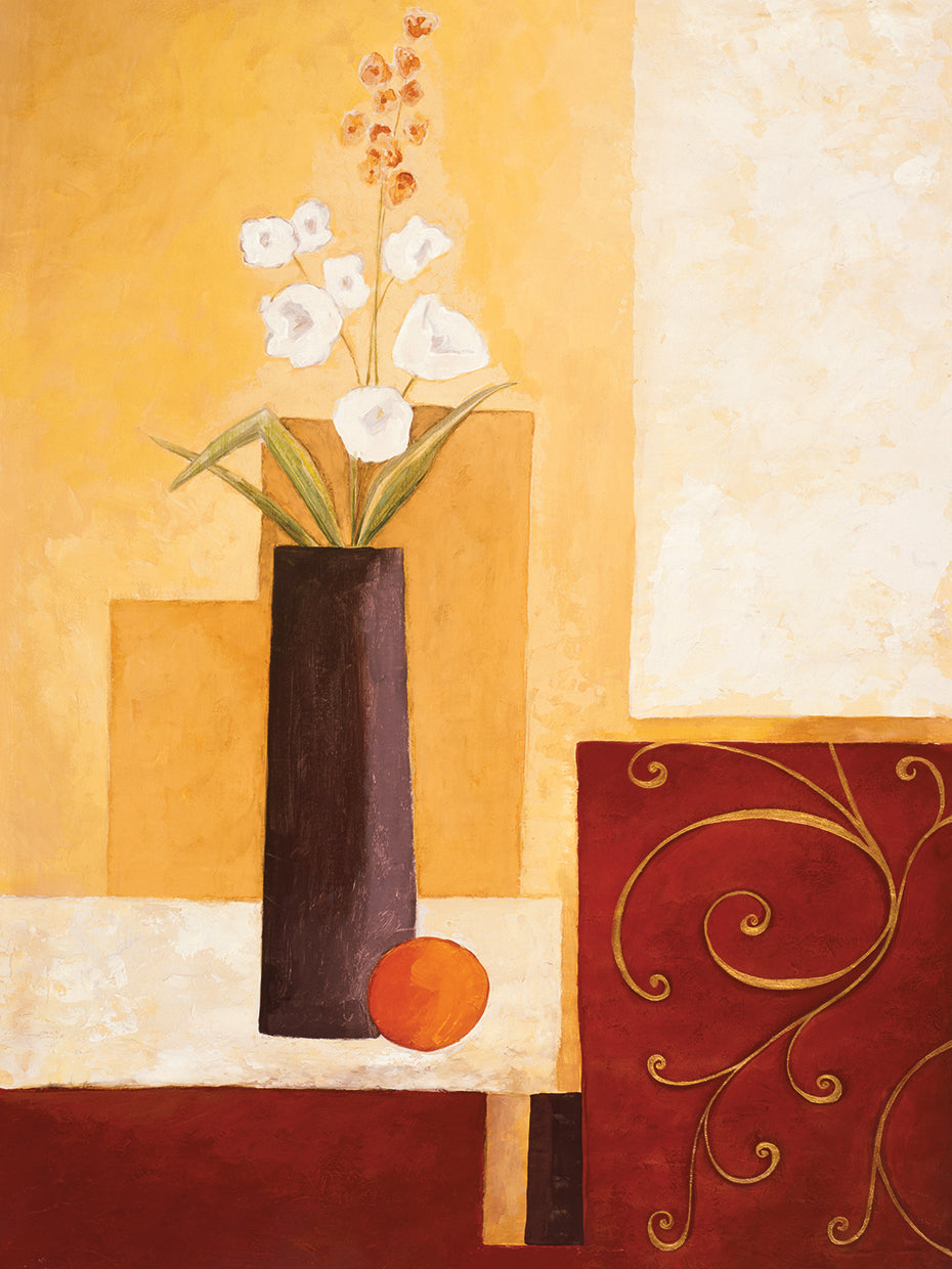 Geometric Shapes and Flowers # 6